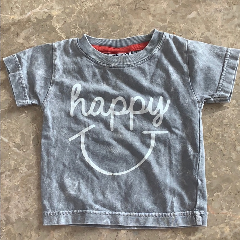 Mish Boys “happy” tee